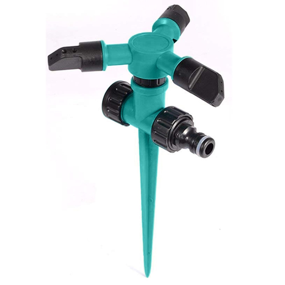 Garden sprinklers automatic grass irrigation lawn 360 degrees 3 nozzle rotary wheel Irrigation system SD