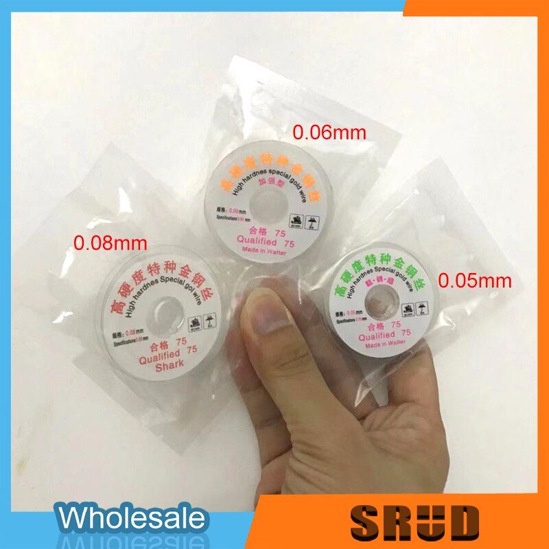 Linha de corte da liga do ouro do fio do molibdênio do aço carbono da dureza alta para separar o vidro dianteiro do tela táctil do lcd do telefone