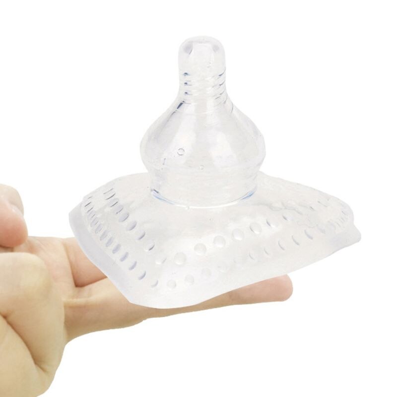 Nippel Beschützer Silikon Nippel Shields Abdeckung Nippel Korrektur Baby Fütterung 19QF