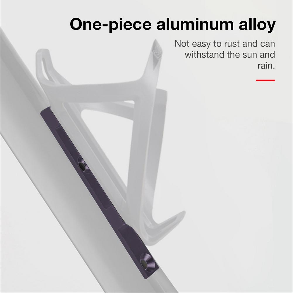 Fixeder Adaptateur Pour Porte-Bouteille de Vélo, Alliage D&#39;aluminium Placage Bouteille Cage Adaptateur de Montage Avec Vis VTT Accessoires De Vélo de Route