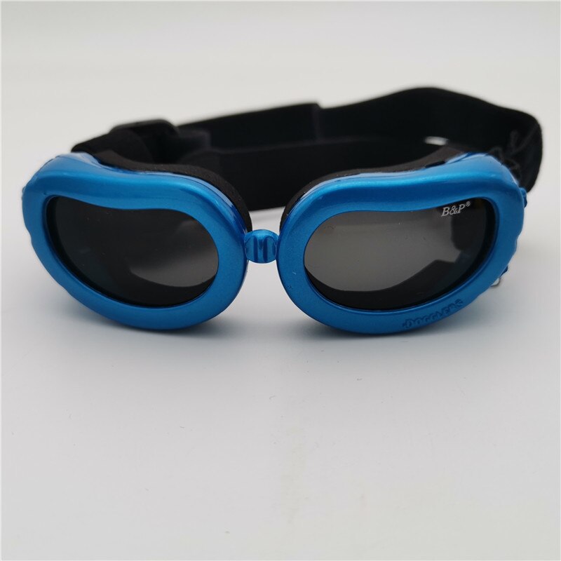 Gafas impermeables para perros pequeños y medianos, protección UV, gafas de sol: Blue