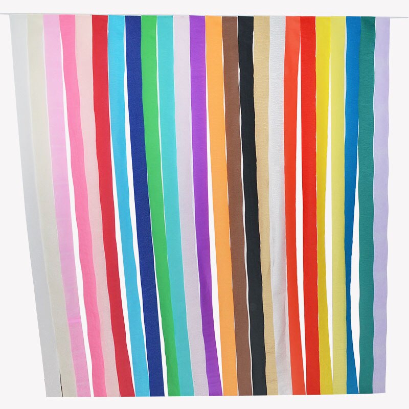 10m x 5cm Origami Crepe Paper Streamers DIY Crafts Wrinkled Paper Roll for Wedding Birthday Party Decoration Backdrop Curtain 7