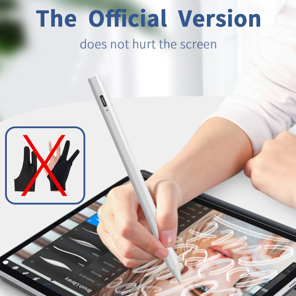 Para iPad lápiz manzana pluma Stylus para iPad Pro 9,7 11 12,9 3 4 10,5, 10,2, , , 6th 7th 8th lápiz táctil lápiz Apple 2