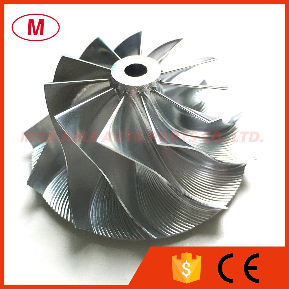 Roue compresseur à billette de Turbo, 40.61/56.02mm 11 + 0 lames, aluminium, 2618, pour 49377-04200HF, 13T