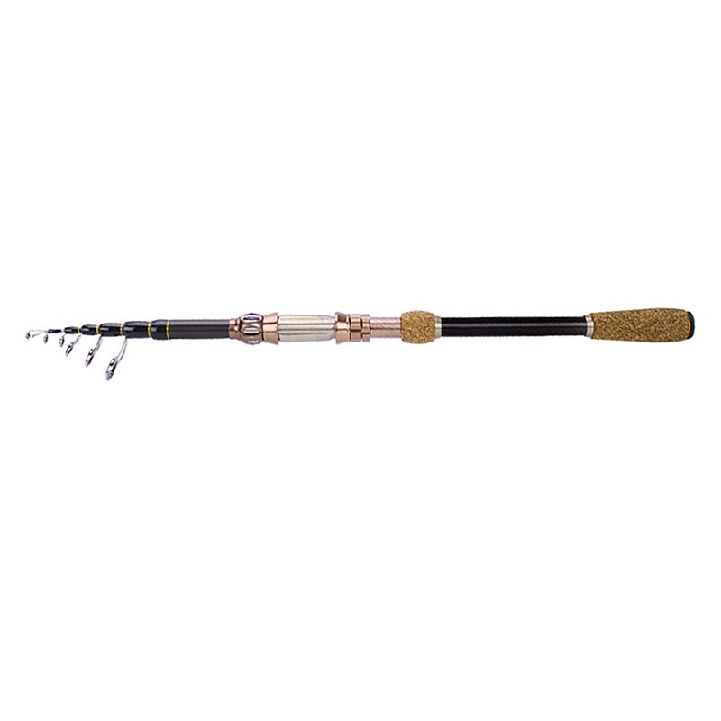 -Fishing Rod 10-Section Super Short Fishing Rod Short Section Carbon Lure Rod Long Shot Pole Sea Pole Fishing Rod