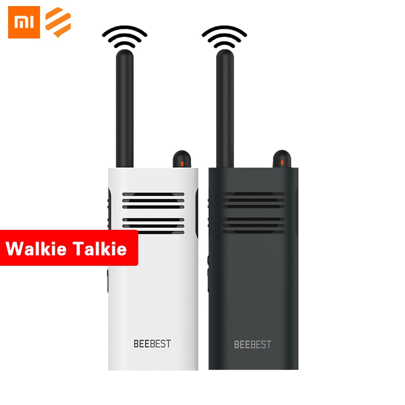 Originale Xiaomi Beebest Xiaoyu Palmare Walkie talkie Portatile di Grande capacità della batteria 5W di Potenza Interfono Senza Fili