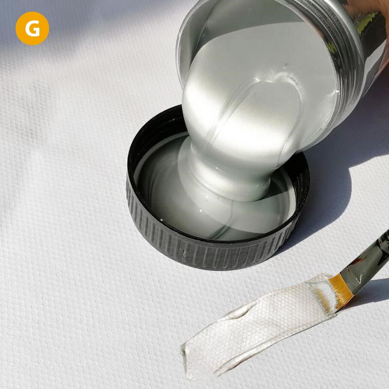 Peinture acrylique dorée, couleur métallique, imperméable, non délavée, 60/100Ml: G-100ML
