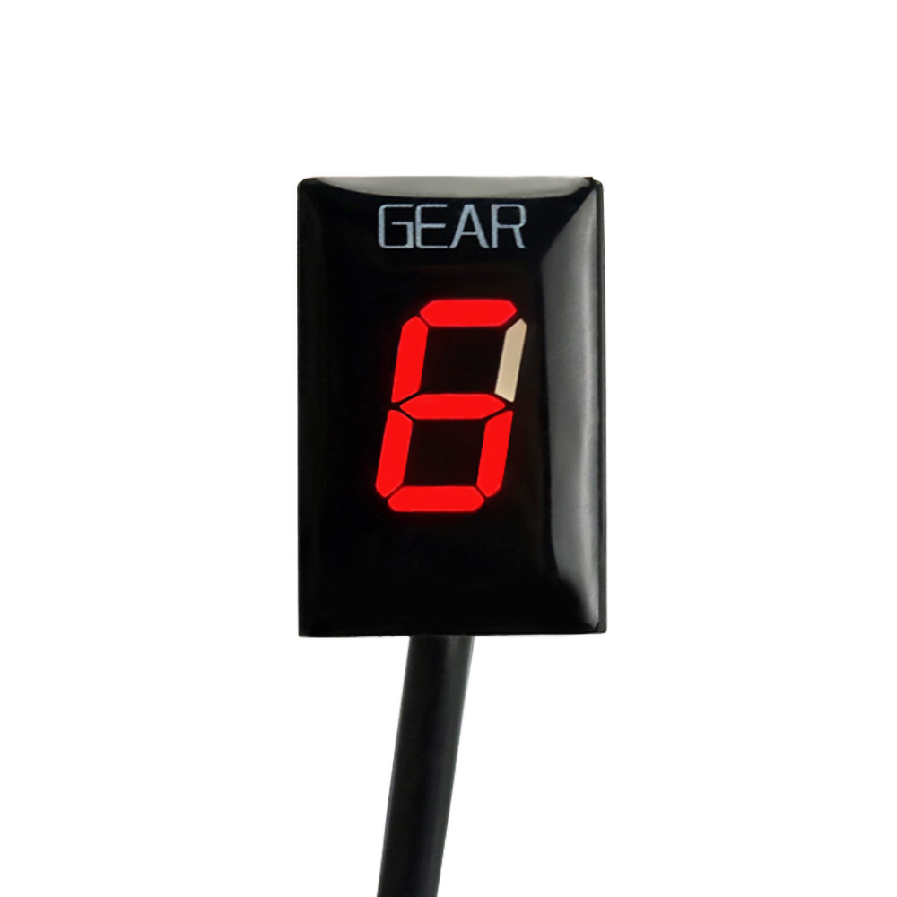 Indicador de marchas para motocicleta, accesorios para Honda CBR600RR, CBR 600 RR, CBR 600RR, CBR600 RR, , ,: Rojo