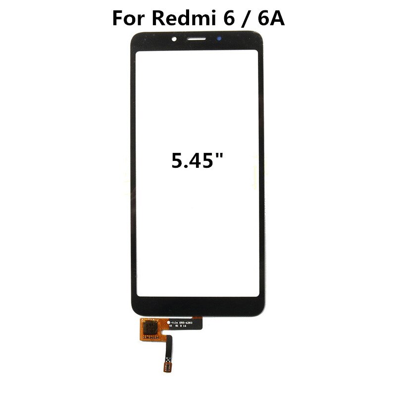 Outer Screen Voor Xiaomi Redmi 7A 7 6 6A 5A 4X 3S Mi A2 Lite Digitizer Sensor Voorpaneel lcd Display Touch Glas Reparatie Onderdelen: For Redmi 6 6A