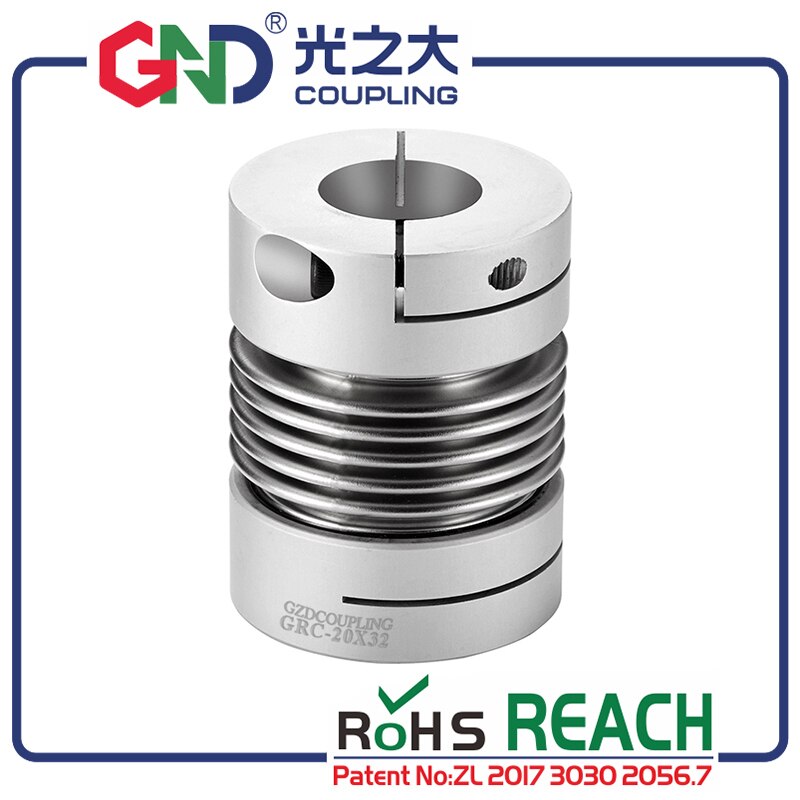 D65mm l81mm balgkoppelingsklem serie koppelingsas 8mm voor servomotor aluminiumlegering askoppeling