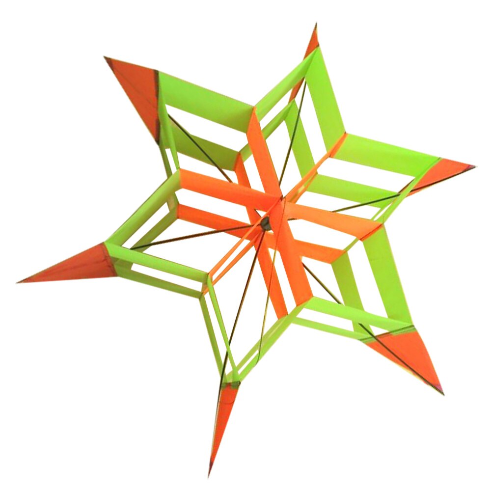 Plum Blossom Kite - Stereo Hexagon Design - Colorful & Funny Outdoor Toy