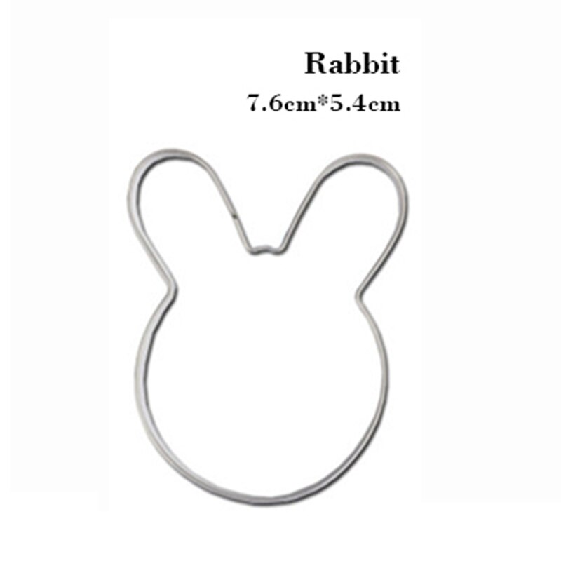 Bunny Rabbit Shape Fondant Cake Stencil Kitchen Cu... – Vicedeal