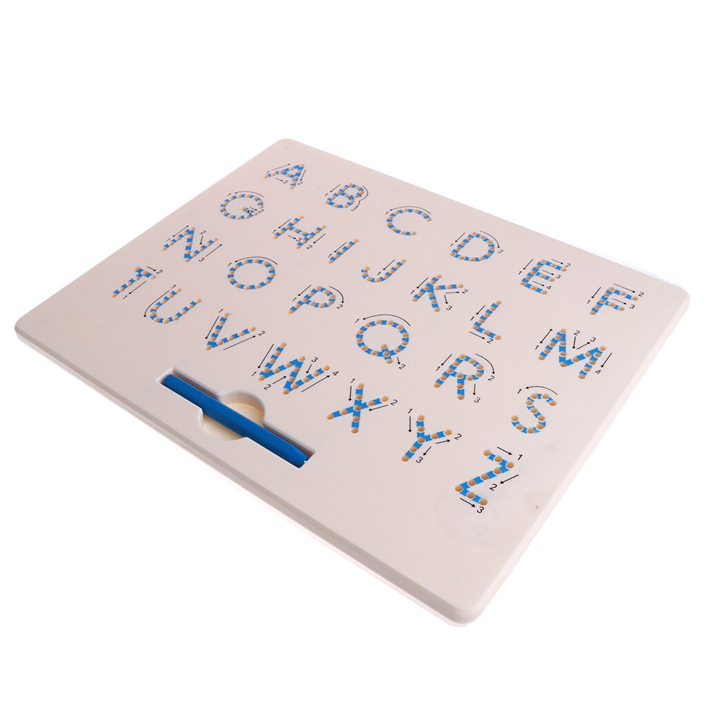 Magnetic Tablet Magnet Alphabet Drawing Board Pad A to Z Learning Educational Toy Kid Children Birthday
