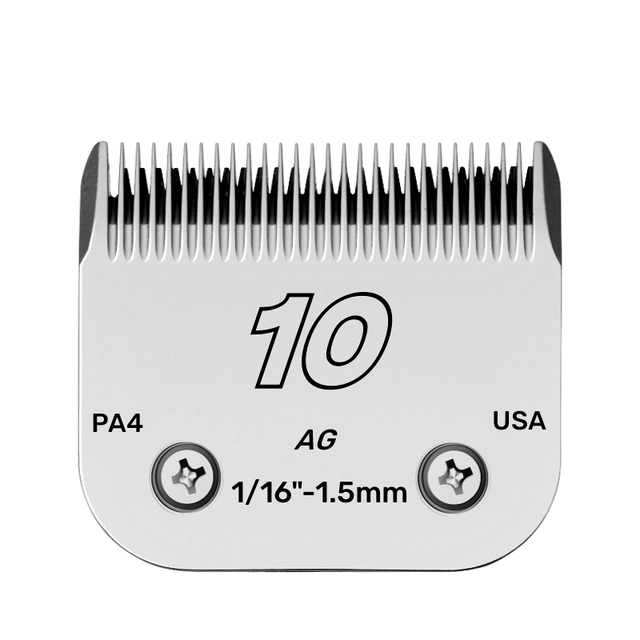 3F 4F 5F 7F 9 # 10 # 30 # 40 # 50 # Cuchilla cortadora para perros y mascotas que se adapta a la mayoría de Andis,Oster A5,wahl km Clippers, cortadoras de animales: Naranja
