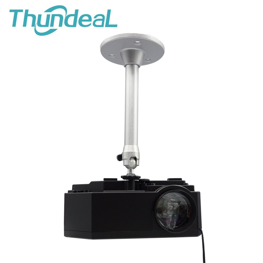 6mm Camera Tripod Ceiling 21cm Metal Wall Mount Hanger Hanging Mounting Kit For RD850 C80 TD90 Mini Projector Camera Bracket