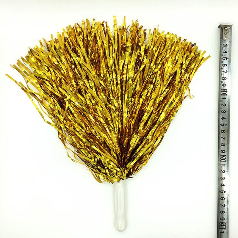 Pelota de deporte de baile competencia de porristas Pom Flor de pompones para fútbol, baloncesto, 1 unidad, 20CM
