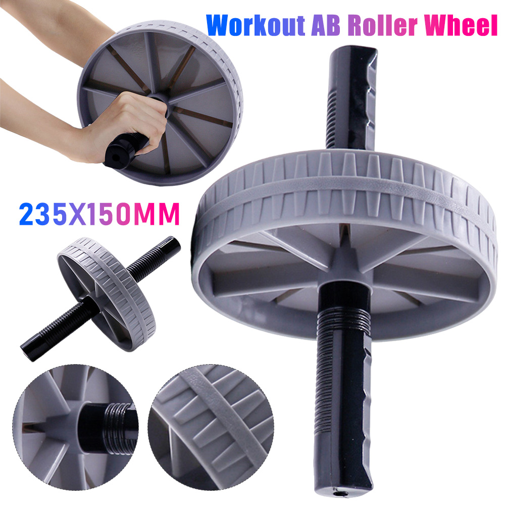 1-5 pces treino ab rolo sem ruído treinador abdominal antiderrapante rolo abdominal fortalecer equipamentos de exercício muscular para ginásio em casa