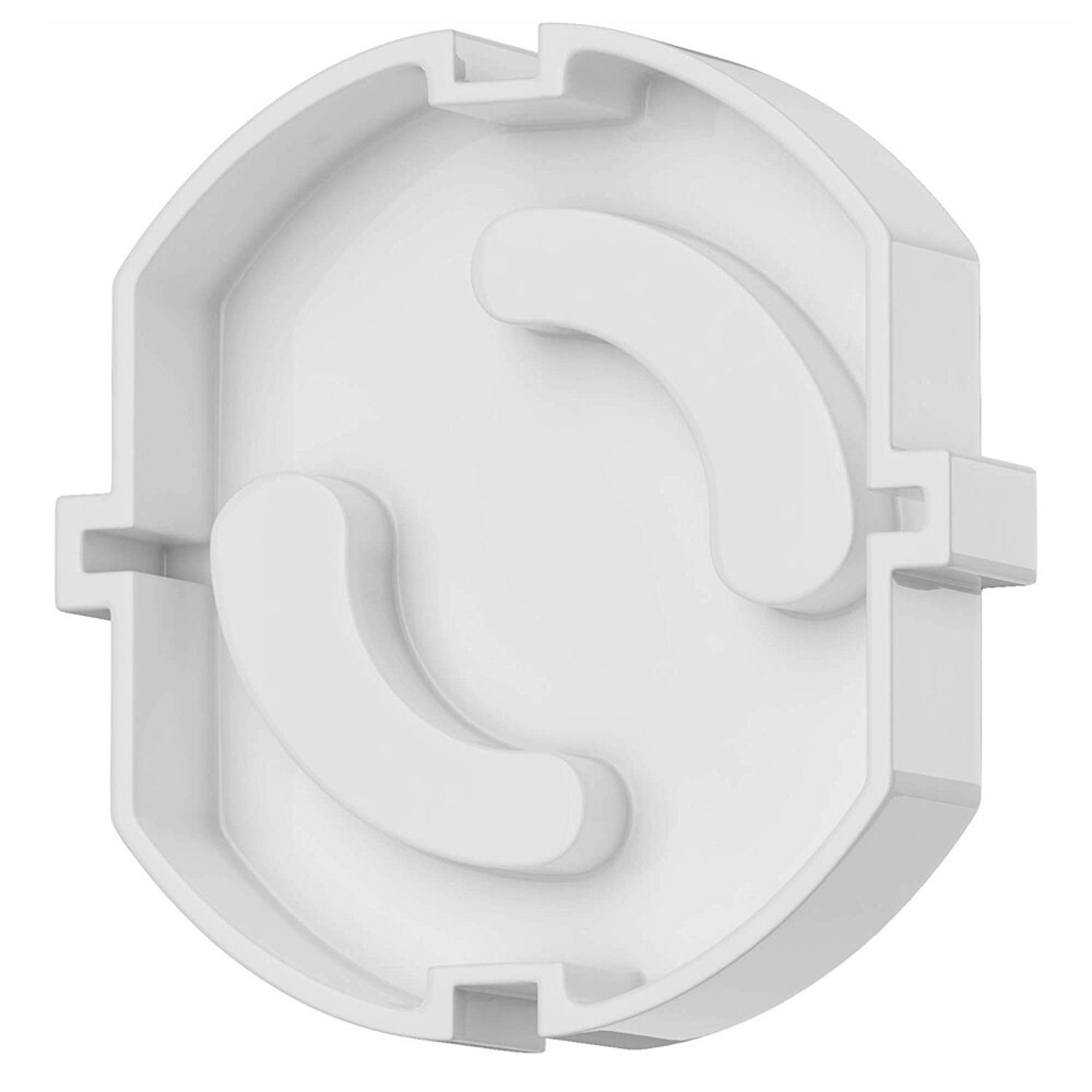 Socket Protectors Baby Veiligheid Stopcontact Cover Anti Elektrische Schok Voor EU Stopcontacten Wit