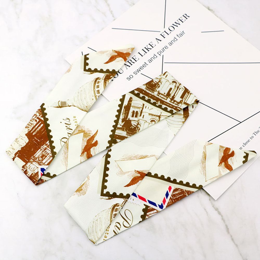 Rockabilly señoras patrón de nudo diadema estampada Vintage pañuelo para la cabeza banda de pelo Retro 50's mujeres