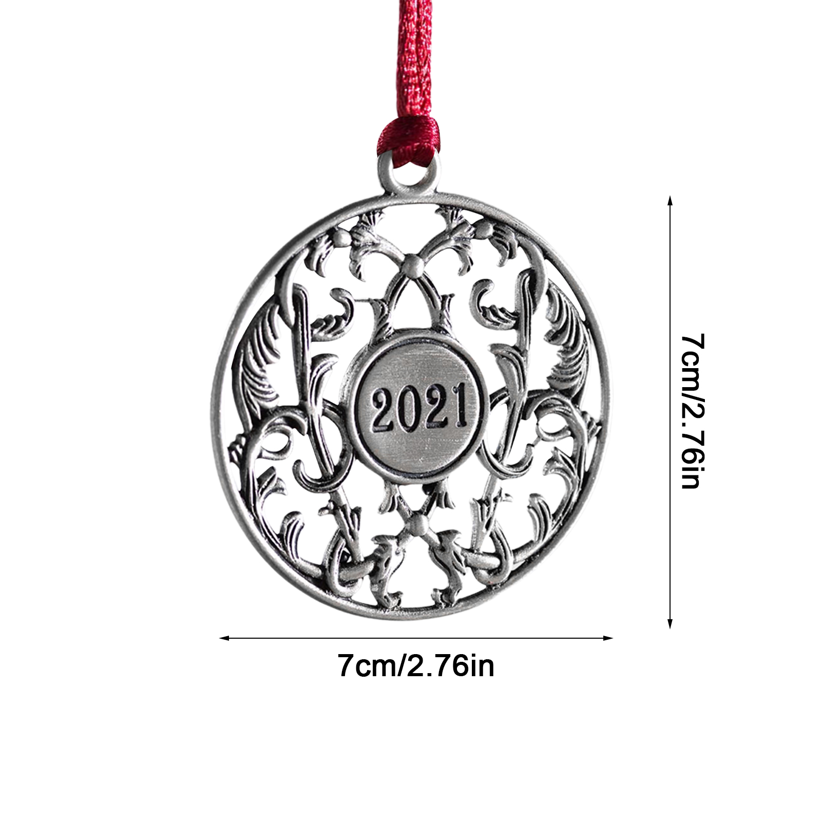 Christmas Memorial Angel Wing Decoration Pendant In Our Hearts At Christmas Tag Ornaments Commemorative Hanging Decor: 06