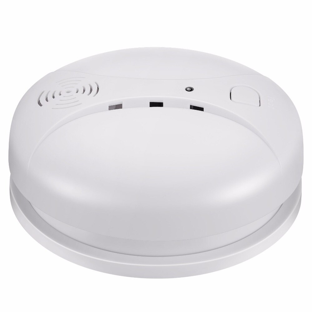 Independent Smoke Detector Standalone Photoelectric Smoke Alarm High Sensitive Alarm System Fire Protection Sensor