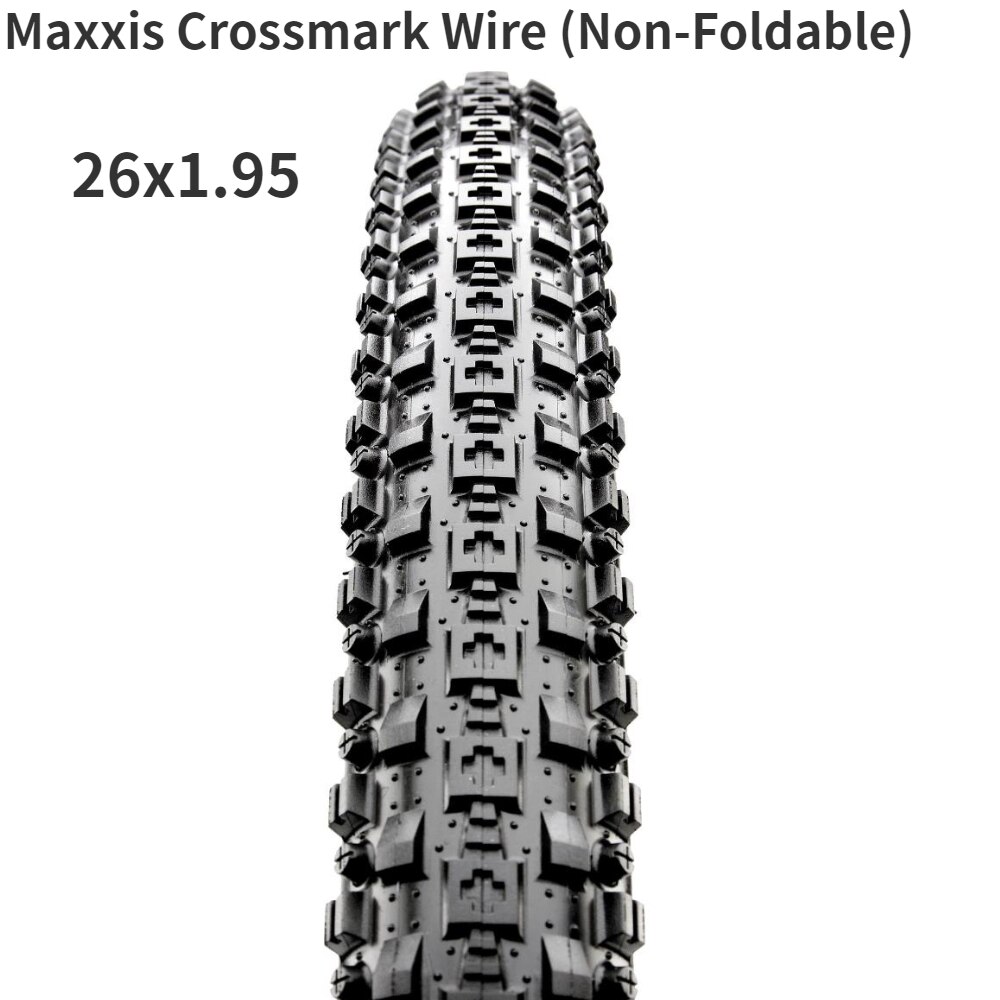 Maxxis Crossmark MTB Wire (Non-Foldable) 26x1.95/2.1 27.5x1.95/2.1 29x2.1 Mountain bike Wire tire: 26x1.95