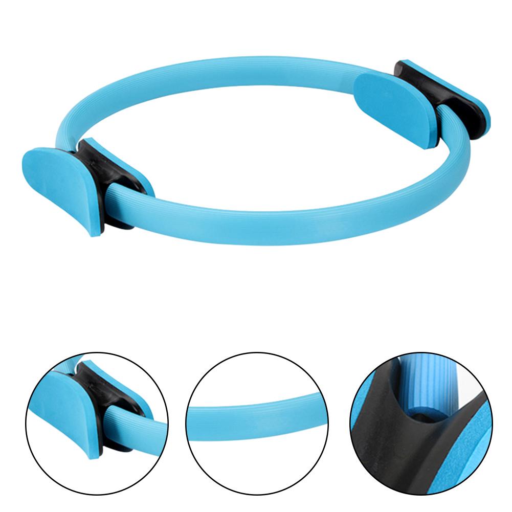 Yoga Magic Circle PP Dual Grip Pilates Ring Body Building Training Circle Fitness Circle Yoga Resistance Circle Workout Tools