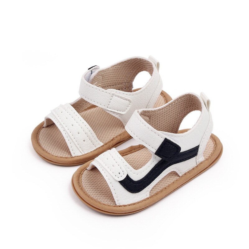 Infant Baby Boy Sandales Toddler Summer Shoes Newborn Bebes Sandal Anti-slip Rubber Bottom Footwear for 1 Year Old Sandalen