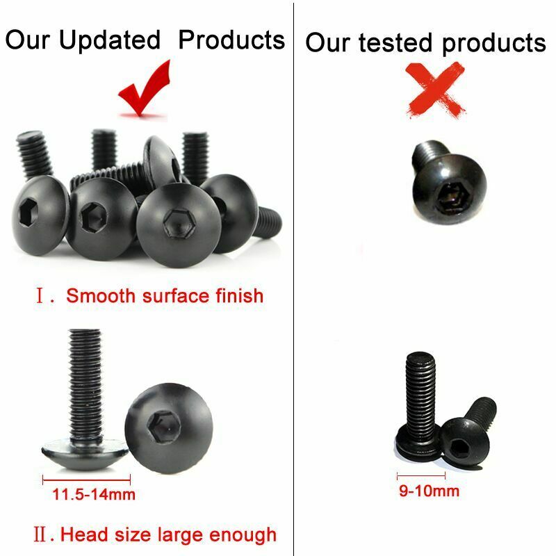 Kit complet de boulons de carénage pour BMW K1200LT 2005 2006 2007