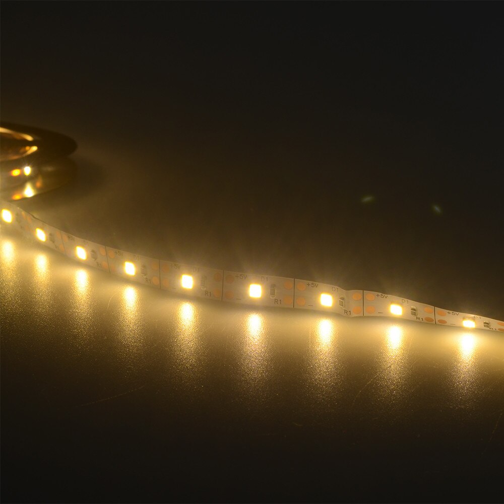 5V 30SMD/50 Cm Usb Kabel Power Led Strip Licht Lamp Smd 2835 Kerst Bureau Decor Lamp Tape voor Tv Achtergrond Verlichting Slingers
