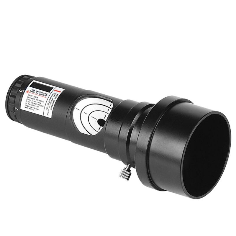 EBTOOLS Collimatie-oculair – 1,25 Inch, Aluminium, Zwart – Voor Newtoniaanse Telescopen – Met Rood Dradenkruis