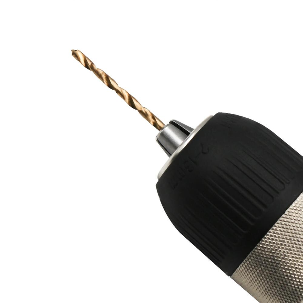 2-13Mm 3/8-24UNF Snelspanboorhouder Heavy Duty Impact Driver Boor Met 1/4 "Hexagon Adapter conversie Chuck