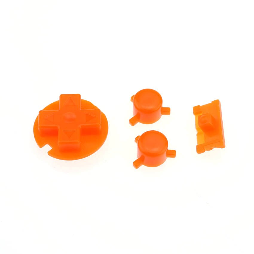 YuXi Multi colore Per opzione A B Bottoni Tastiere per Gameboy GBP Tasca On Off Alimentazione Bottoni D Pads di Ricambio parti: Orange