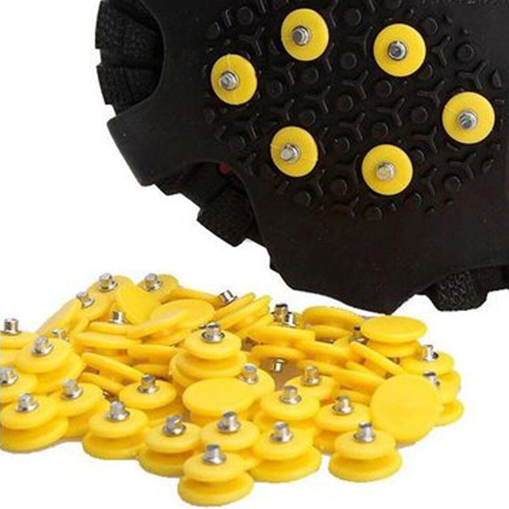 Pinzas esenciales de escalada Crampon spikes, pinzas de esquí, agarre de goma antideslizante de seguridad y firmeza, cubierta fácil de