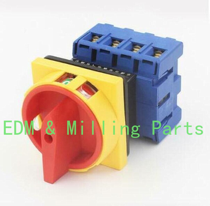 CNC Universal Load Break Switch/ Power Off Switch LW30-63A 4P Rotary Cam Switch 380V