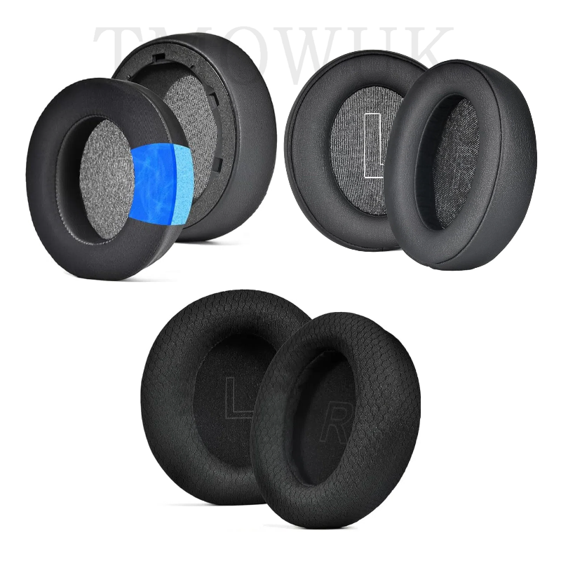 Almohadillas para los oídos Anker Soundcore Life Q10 Q20 Q30 Q35 auriculares de repuesto cojín de espuma suave almohadilla de esponja orejeras de cuero