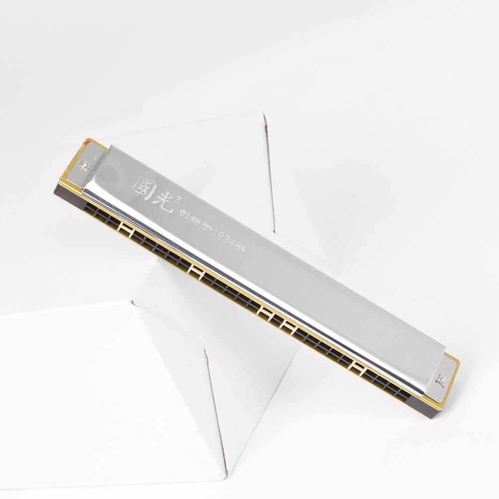 28 Holes Wide Diapason Key of C Tremolo Harmonica Musical Instruments Mouth Harmonica Tremolo