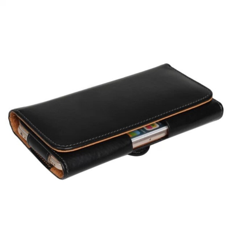 Universele Riem Pouch Clip Hip Loop Case Voor 6-6.3 ''Telefoon Cover Pu Leather Uk Glossy Pu Leer riem Clip Holster Case Pouch