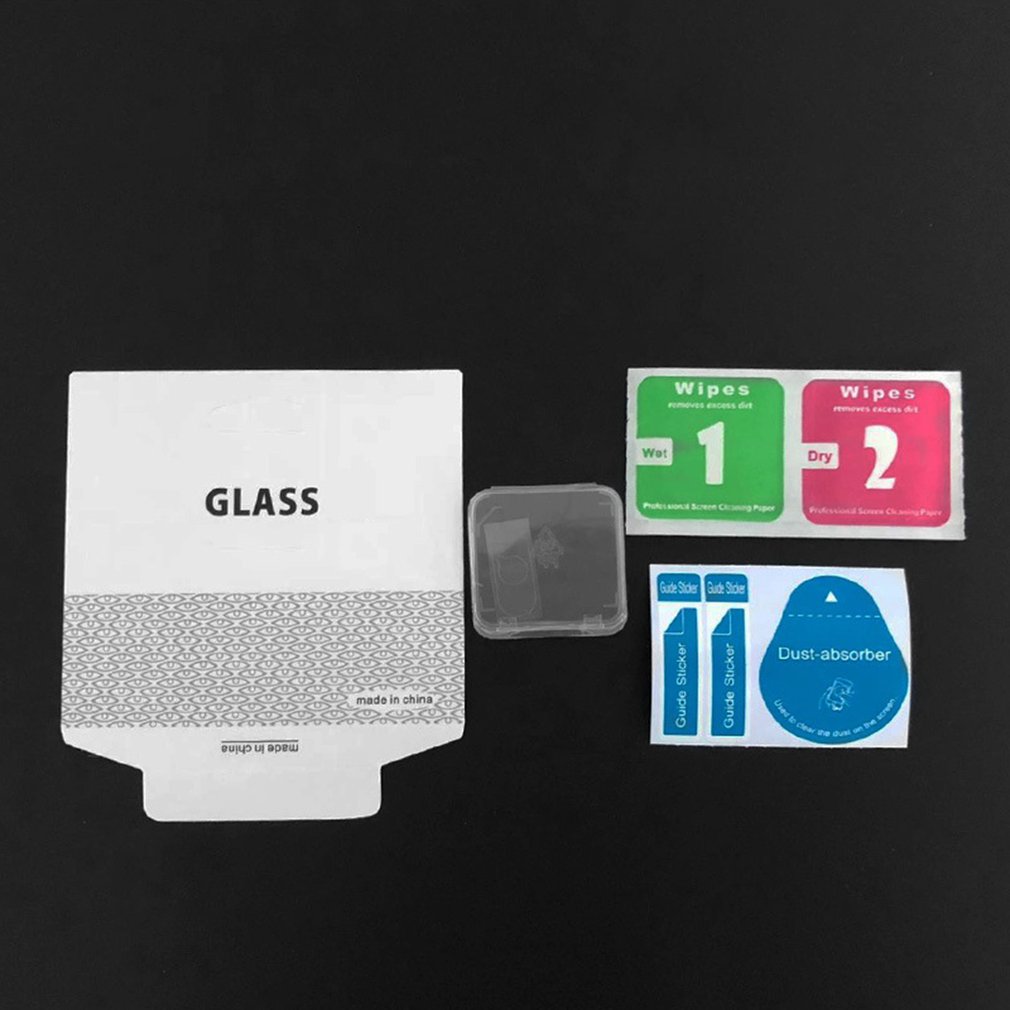 Rear Camera Lens Gehard Film 2.5D Geen Gat Kleine Opbergdoos Voor Iphonex Voor Iphone8 8Plus Voor Iphone7 7plus: Default Title