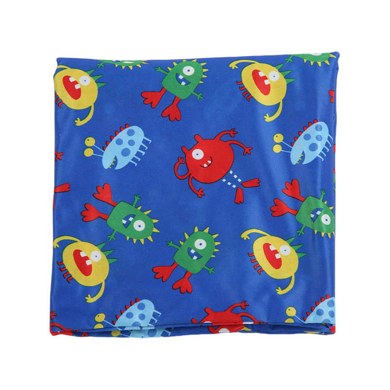 60x45cm Große Hängen Nass/Trocken Eimer Tasche für Tuch Windel, Einsätze, Windel, wäsche Mit Reißverschluss Wasserdichte windel tasche: Blau