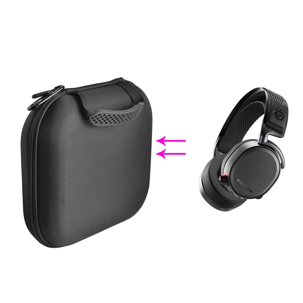 Nylon Draagbare Tas Opslag Carrying Cover Box Case voor SteelSeries Arctis Pro Draadloze Gaming Hoofdtelefoon Headsets
