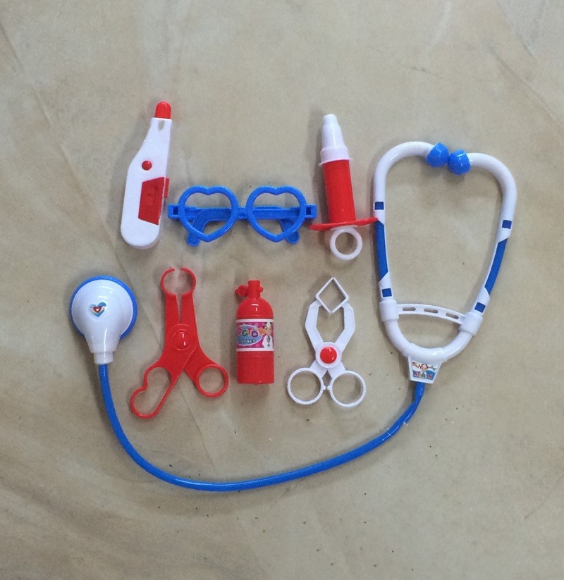 Kit foregive leg læge legetøj til børn rollespil klassisk legetøj simulering hospital foregive lege læge leg sæt legetøj til børn