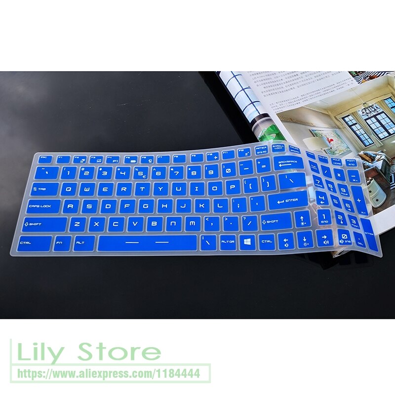 for MSI GE75 GT76 titan / GP75 leopard / GF75 thin / GE65 GE 75 raider / GP65 9se 9sd Keyboard Protector Cover Skin rotector