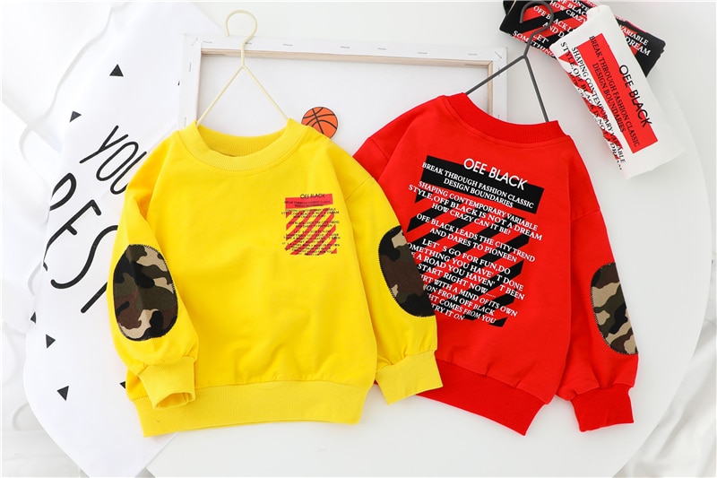 Hylkidhuose våren bebis pojkar kläder set sport t-shirt kamouflage byxor småbarn spädbarn kläder barn semester kostym
