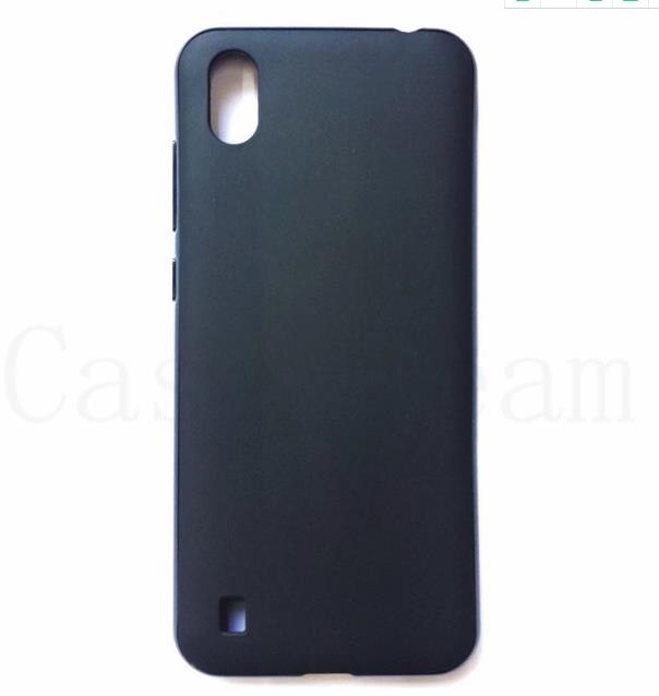 Capa de silicone para zte blade a7, capa de 2019 ", zte blade a7, macia, tpu, tampa traseira tampa da lâmina a7 2019: Black