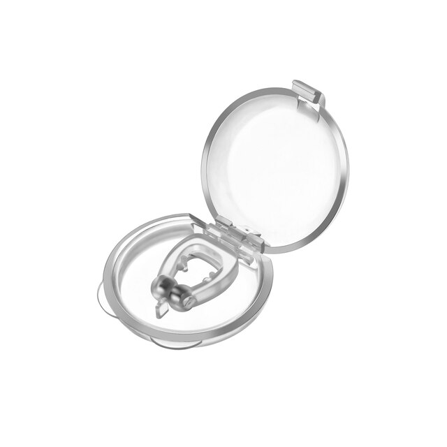 1-8Stck Magnetische Anti Schnarchen Nase Clip schnarchen Stopper wiederverwendbar Silikon Clips Anti Schnarchen Geräte Für Tiefe Schlaf weniger Schnarchen: 1Stck