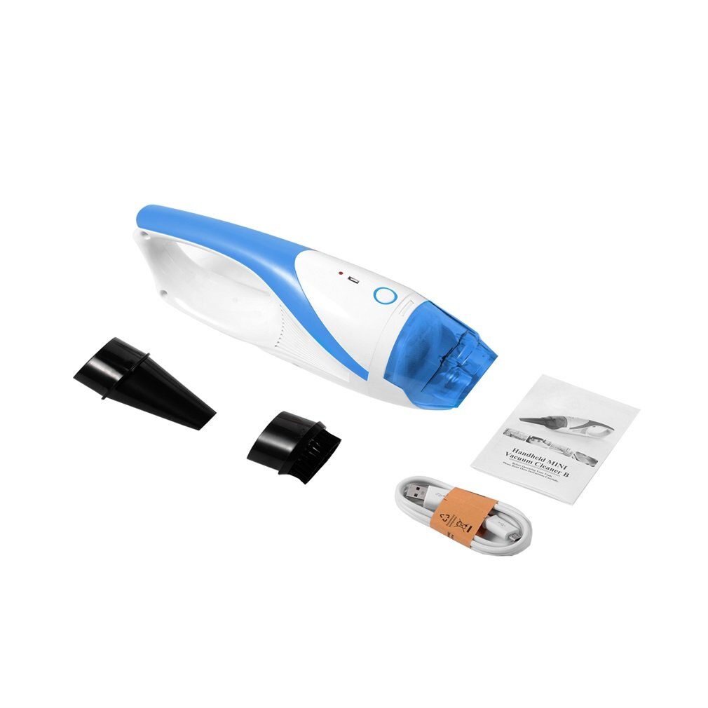 Handheld Mini Cordless Vacuum Cleaner B Rechargeable Portable USB Auto Lightweight Dustbuster Super Suction Compact