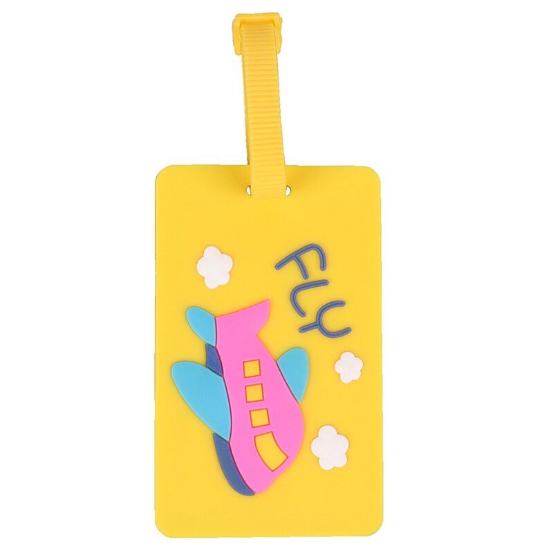 Funda de silicona con dibujos de animales para tarjetas de coche, funda protectora para tarjetas de identificación, Banco de autobús, con cuerda: Default Title