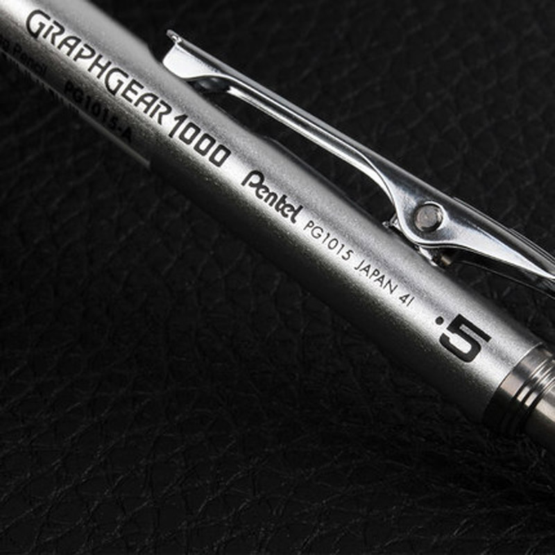 Pentel drawing activity automatic pencil 1pcs PG1015 (13.17.19) 0.3mm/0.5mm/0.7mm/0.9mm metal penholder