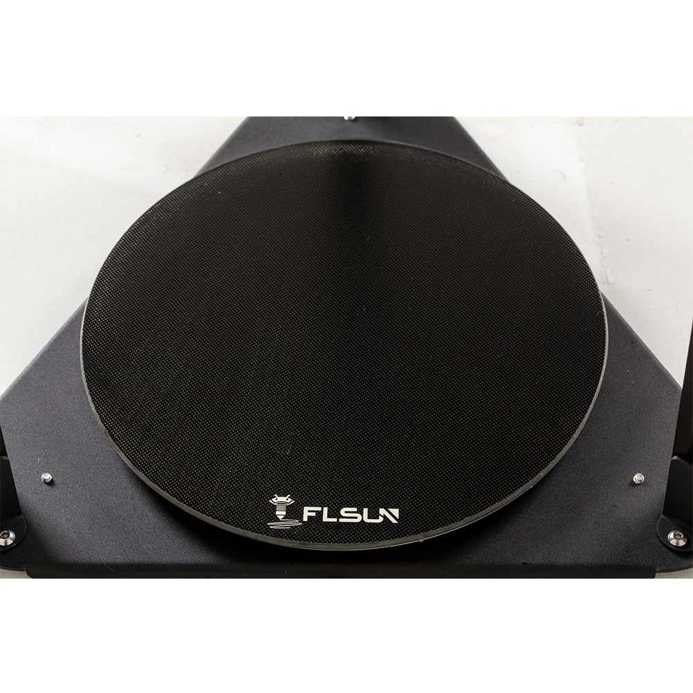 FLSUN-Plataforma de celosía redonda de 24V, Q5, 215mm x 215mm, Kossel circular para impresora FLSUN delta Q5